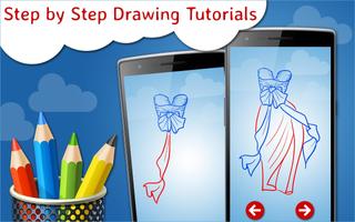 How to Draw Dresses Step by Step Drawing App screenshot 1