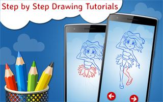 How to Draw Fairies step by st poster