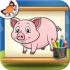 Baixar How to Draw Farm Animals step  APK