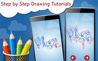 برنامه‌نما How to Draw Graffiti: Drawing  عکس از صفحه