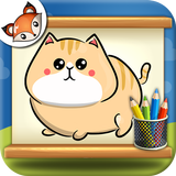 Cómo dibujar Kawaii paso a paso icono