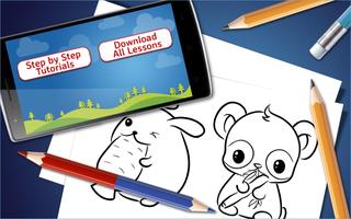 How to Draw Kawaii Step by Step Drawing App screenshot 3