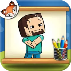 How to Draw Minecraft step by  APK download