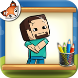 Como desenhar Minecraft Passo  ícone