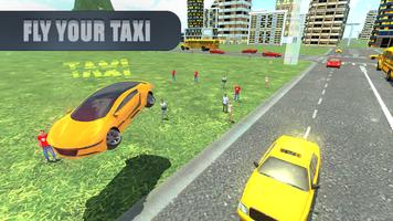 Flying Taxi Sim 2016 imagem de tela 2