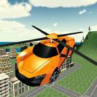 Flying Rescue Helicopter Car ikona