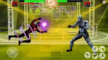 Superhero Wrestling Mania: Tag Team Stars Fighting تصوير الشاشة 2