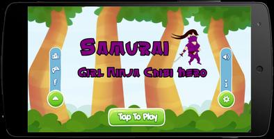 Samurai Girl Ninja Chibi Hero poster