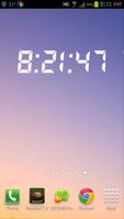 Digital Clock LIVE WALLPAPER poster