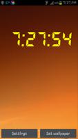 Digital Clock LIVE WALLPAPER screenshot 2