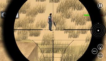 FPS Desert Sniper 3D capture d'écran 3