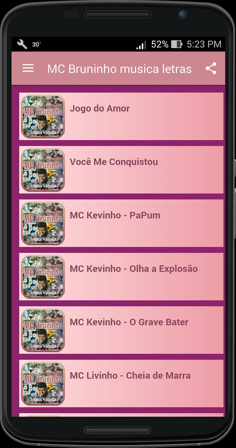 Jogo Do Amor Musica Mc Bruninho APK برای دانلود اندروید