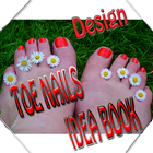 Toe Nail Designs Idea Book icône