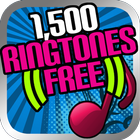 1500 Free Ringtones icône