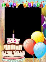 Birthday Photo Frames poster