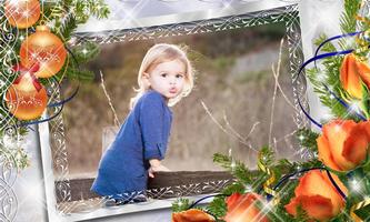 christmas photo frame تصوير الشاشة 1