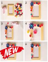 Poster Frame Art and Craft Ideas