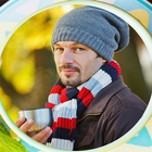 Çay fincanı fotoğraf çerçeveleri simgesi