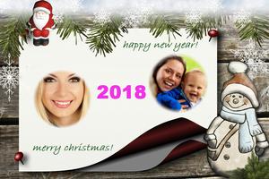 christmas photo frames 2018 скриншот 1