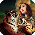Tiger Photo Frame