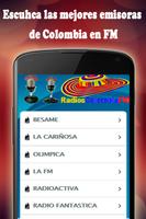 Radios Colombia FM plakat