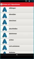 Verben mit Präpositionen screenshot 1