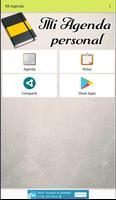 Mi Agenda الملصق