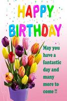 Happy Birthday Greetings ภาพหน้าจอ 1