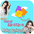 Makar Sankranti Multi Photo Frames icône