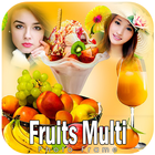 Fruits Multi Photo Frames أيقونة