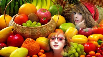 Fruits Multi Photo Frames imagem de tela 1