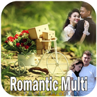 Romantic Multi Photo Frames icône
