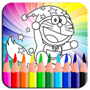 Coloring Book Dorae Cat APK