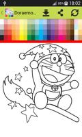 Coloring Book Dorae Cat Ekran Görüntüsü 1