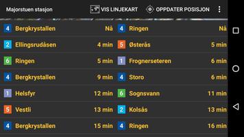 Oslo Metro (Free) captura de pantalla 1