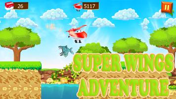 Super jump Wings adventure Game ภาพหน้าจอ 1
