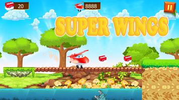 Super jump Wings adventure Game ภาพหน้าจอ 2