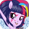 Rainbow Twilight Sparkle Rocks Dress Up APK