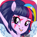 Rainbow Twilight Sparkle Rocks Dress Up APK