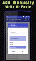 Link URL Bookmark - favorite links in your pocket capture d'écran 2