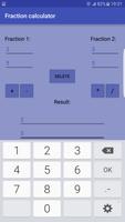 Fraction Calculator 2017 تصوير الشاشة 1