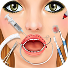 Celebrity Mouth Doctor Surgery Zeichen
