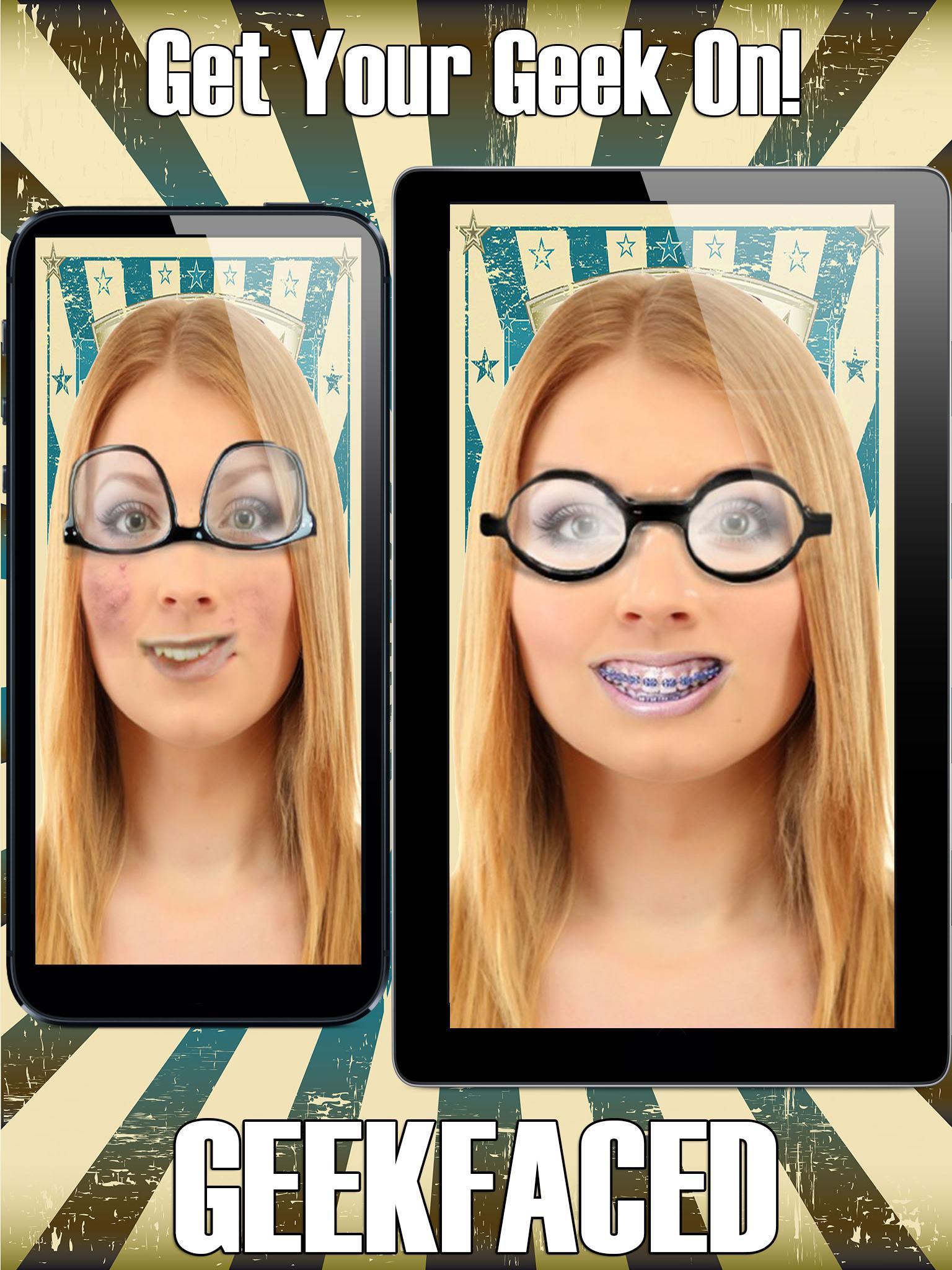 Android 用の オタク顔変身 Geekfaced Geek Booth Apk をダウンロード Android 用の オタク顔変身 Geekfaced Geek Booth Apk をダウンロード