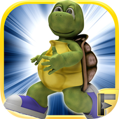 Turtle Superhero Run 3D Free icon