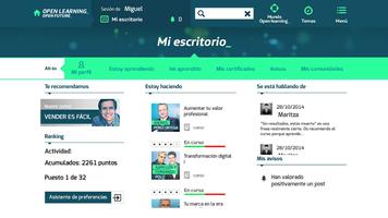 Open Learning captura de pantalla 1