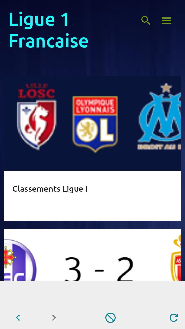 Classement ligue 1 France APK for Android Download