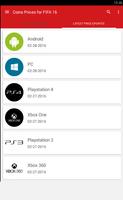 برنامه‌نما Prices of FIFA 16 Coins عکس از صفحه