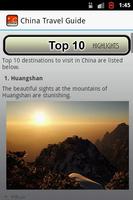 China Travel Guide capture d'écran 1