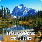 Frases celebres con paisajes アイコン