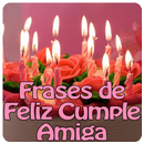 Frases de feliz cumple amiga APK